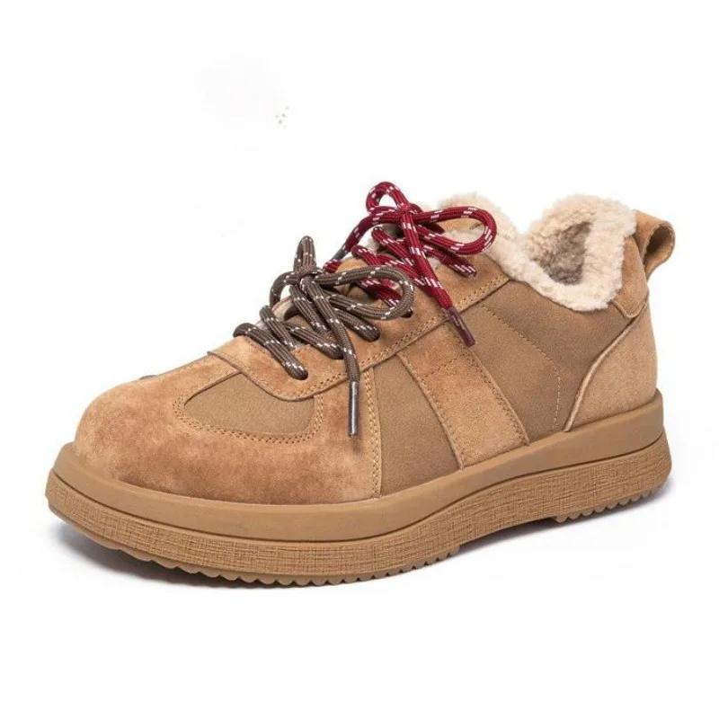 

4 см из микрофибры, замши, натуральная кожа, вулканизированная весенняя платформа, осенние вулканизированные ботильоны на танкетке, женские кроссовки на массивном каблуке