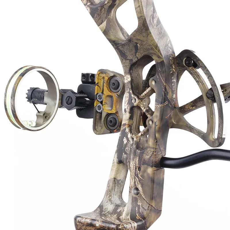 

Прицел для блочного лука - TP9510 Камуфляжный, 1-пиновый, с микрорегулировкой, для стрельбы из лука и охоты