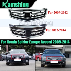 Car Front Bumper Grill Mask Radiator Grille For Honda Spirior Europe Accord 2009-2014 Racing Grills