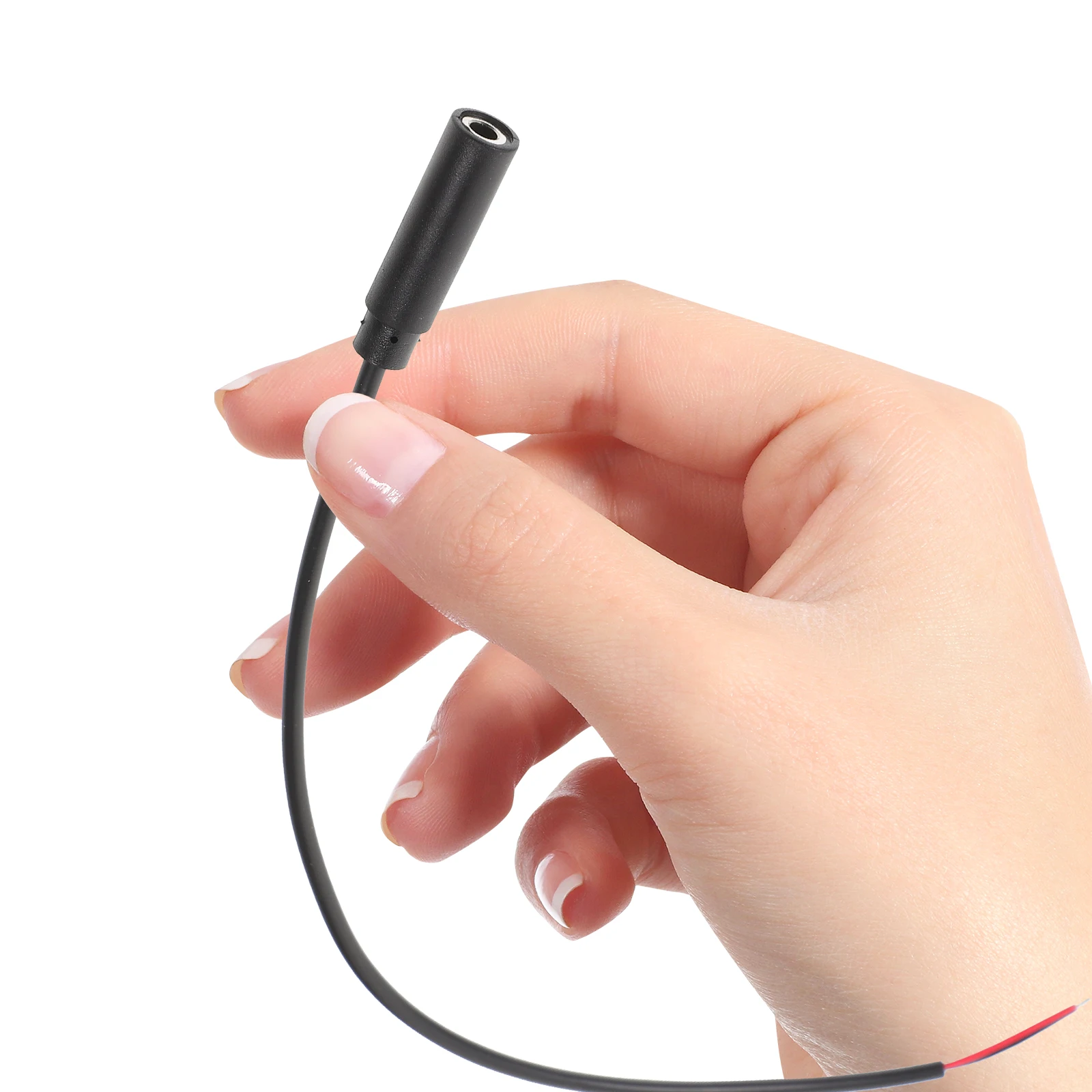 

10pcs Audio Mono 3.5Mm Audio Cable Cable Female Plug Bare Wire Mono Jack Headphone Aux Cord Phone Mp3 Gaming Repair Durable