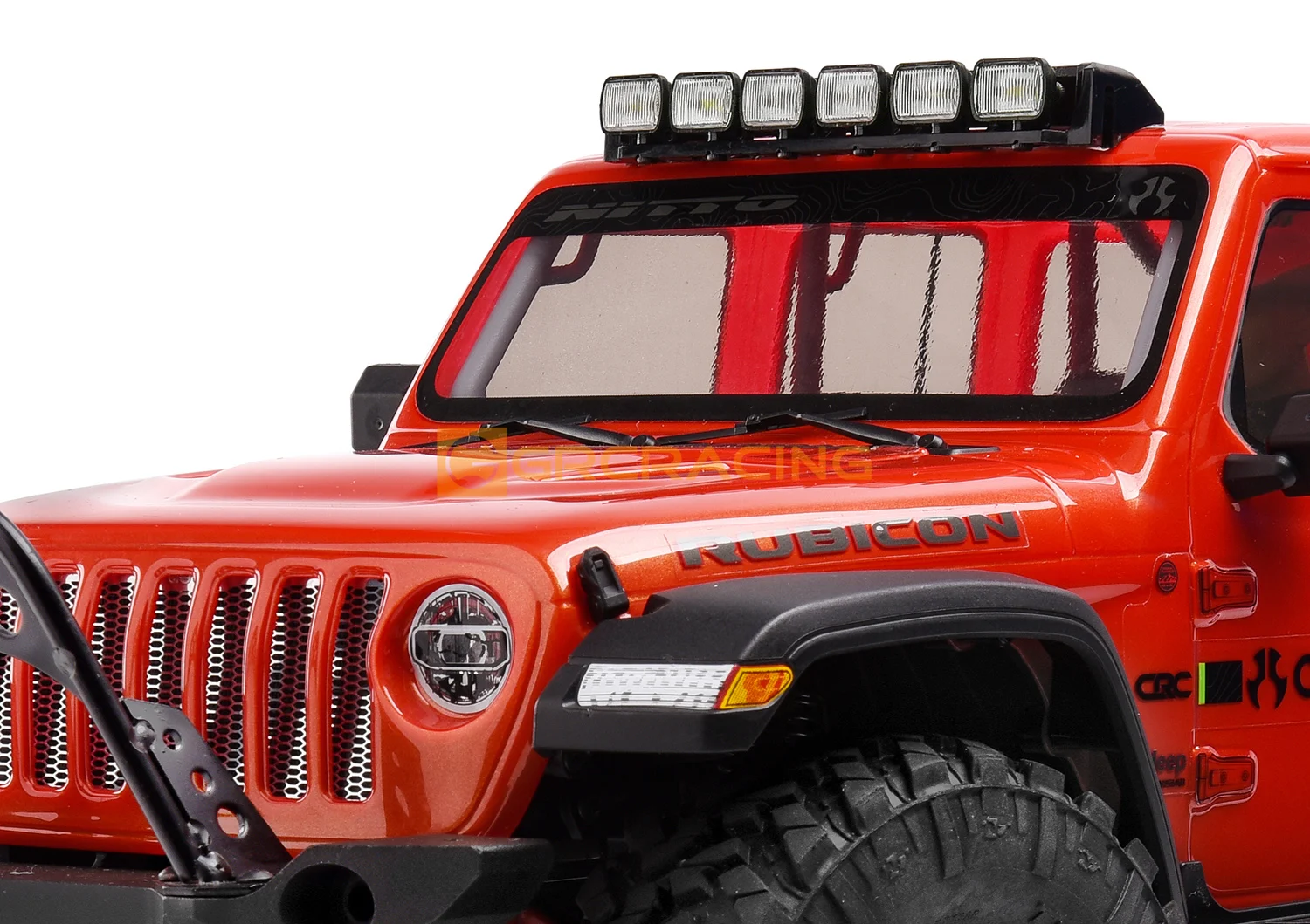 Grc 15mm Quadratische Led-leuchten Scheinwerfer Suchscheinwerfer Rücklicht Für 1/10 Rc Auto Trx4 Defender Bronco Trx6 Axial Scx10 D90 d110 G157nw – Detail 23