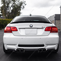 For BMW E92 Gloss Black MP Style Rear Trunk Spoiler 335i 335d 330i 330d 320i 320d M3 Coupe Rear Trunk Spoiler Wing 2006-2013