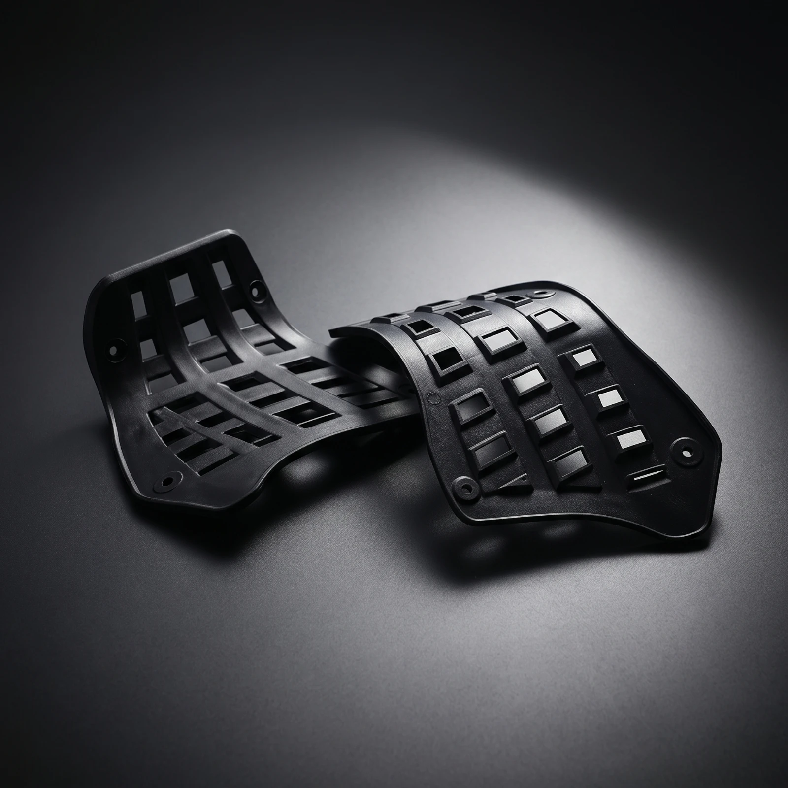 Beach Vehicle Footrest All-Plastic Motorcycle Foot Pedal Motorcycle Footrest Sturdy Anti-Slip for off-Terrain Riders