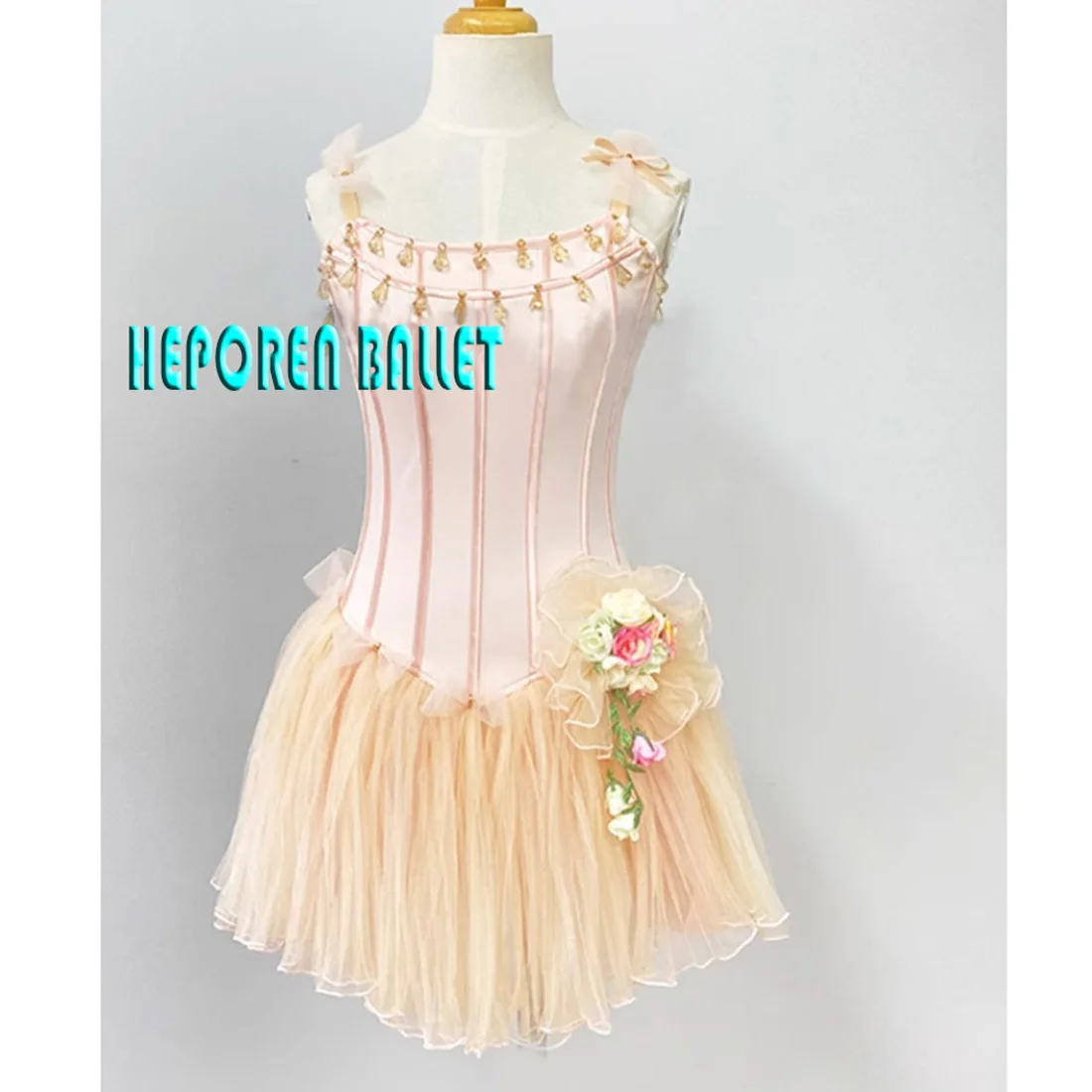 

New Nutcracker Waltz of the Flowers Professional Ballet Dress Women With Diamonds,Custom Made High Quality Balet Skirt