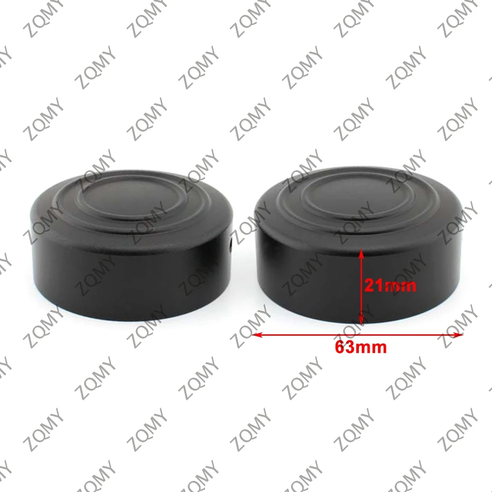 2 pçs motocicleta superior garfo haste porca tampa cobre para harley davidson sportster s 1250 rh1250s 2021 2022 acessórios de alumínio