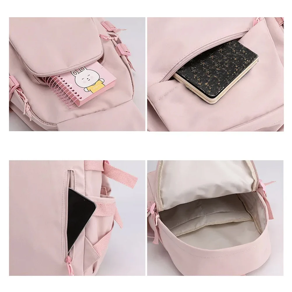 حقيبة المدرسة للطلاب KPop شيطان الصيادين اليومية على ظهره 2025 الساخن فيلم طباعة حقائب الظهر لفتاة صبي حقيبة كتب هدايا الموضة