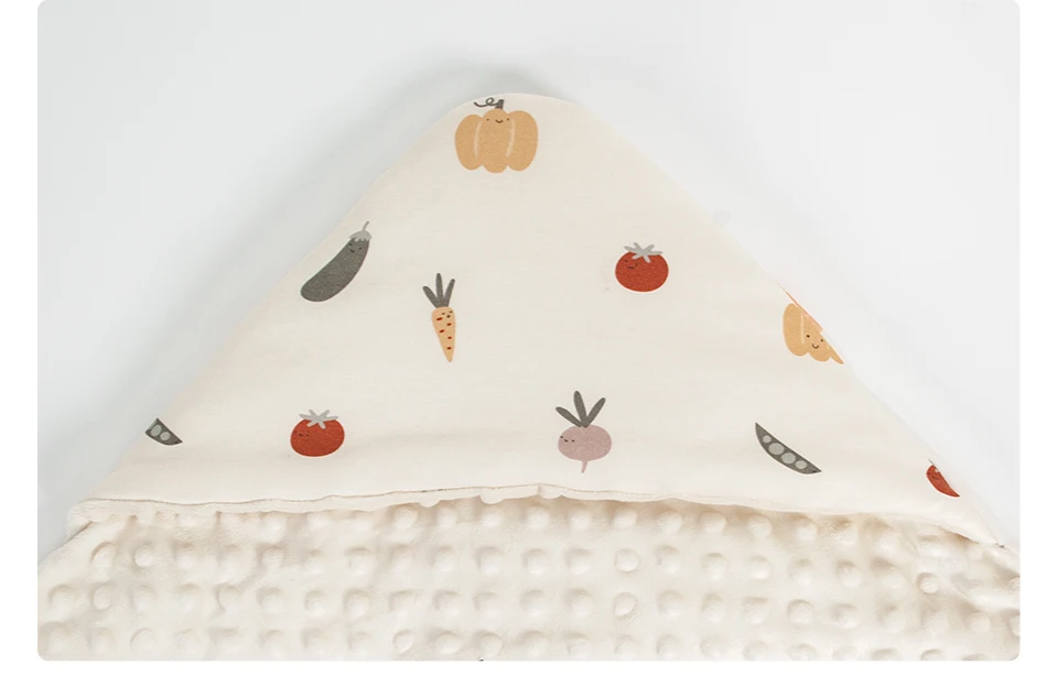 Babydecke für Neugeborene mit Kapuze, winddicht, draußen gehen, warm, tragbar, Wickeltuch im Korb, Baby-Auto-Sicherheitssitze für 0–3 Monate – Detail 22