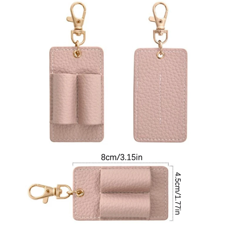 Double Portable Pen Holder For Lanyard, Anti-Lost Pen Holder For Badge Keychain, Pocket Lanyard Pen For Nurses, Courier, Clerk