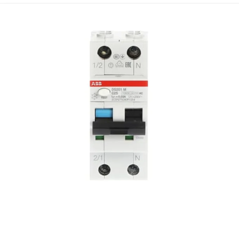 

ABB Leakage switch DS201 M C25 AC30 1P+N 25A Leakage current 30MA