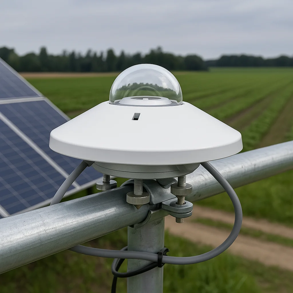 10% OFF Portable Outdoor Agriculture Humidity Temperature Solar Radiation Sensor Weather Station