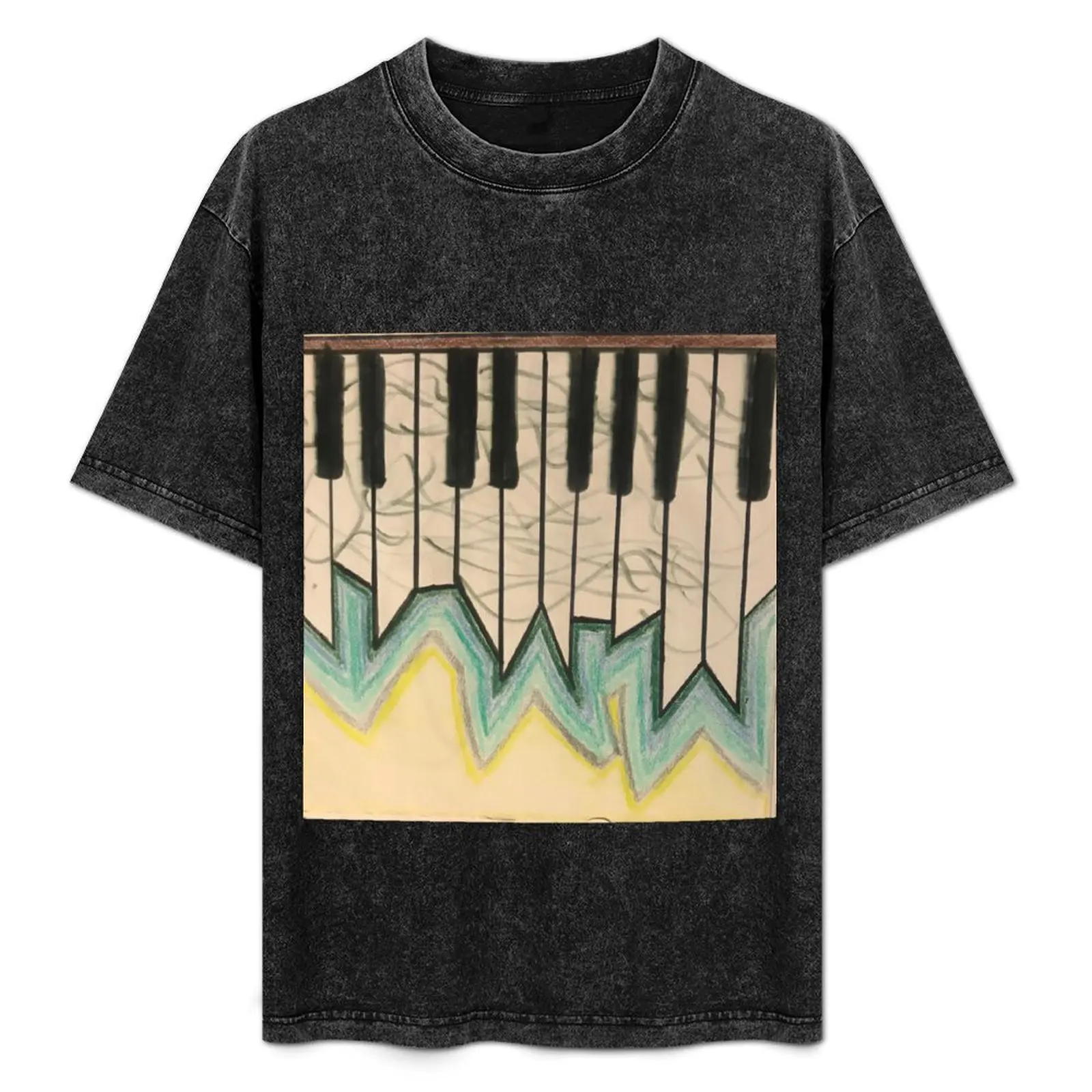 Cursive the ugly organ T-Shirt Basic Solid Color Short Sleeve T-Shirt