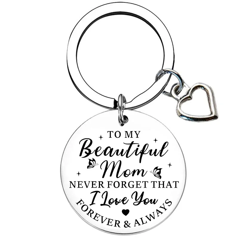 Stepmom Valentines Day Keychain Momma Gifts For Mother Gifts Stepmom Keychain Wife Keychain