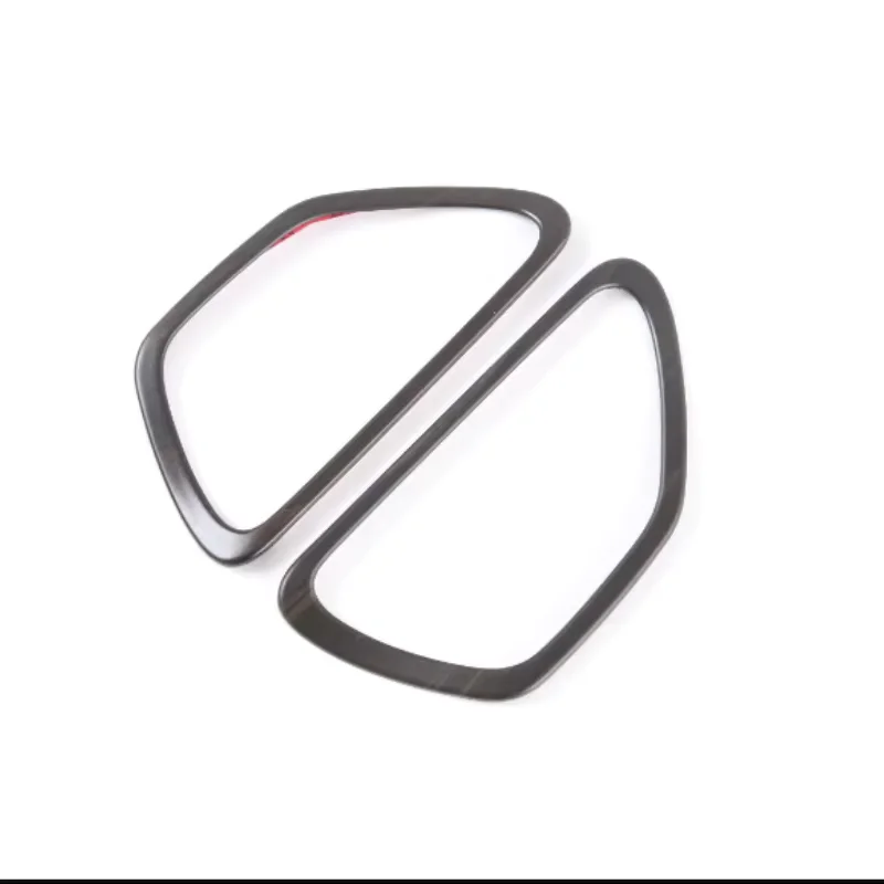Rear Door Handle Cigarette Ashtray Frame Cover Trim 2 Pcs Matte Interior Fit For BMW 5 Series Sedan G30 2017 - 2023