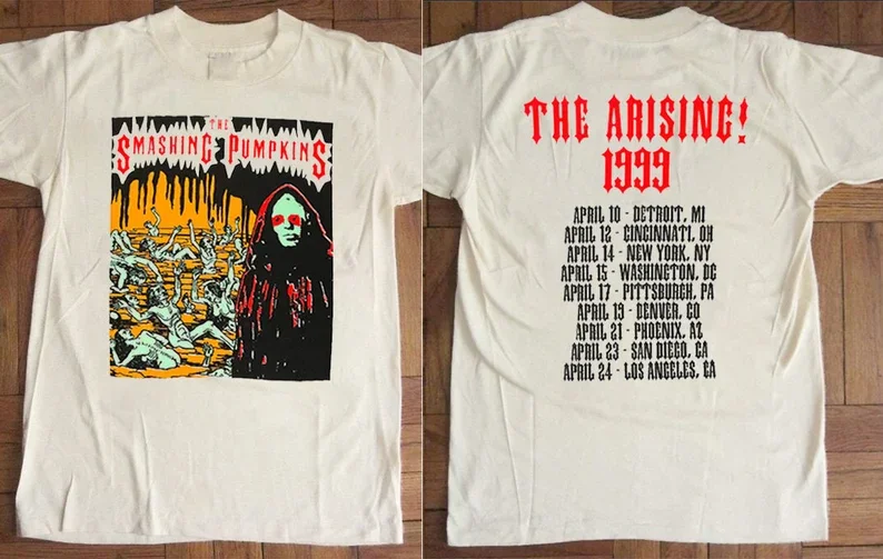 The Smashing Pumpkins The Arising! 1999 Tour Unisex T-Shirt