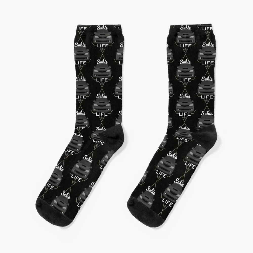 

Subie life Black Socks short heated essential gifts Socks Women's Men's Crossfit Children's japanese fashion Socks Woman Men's
