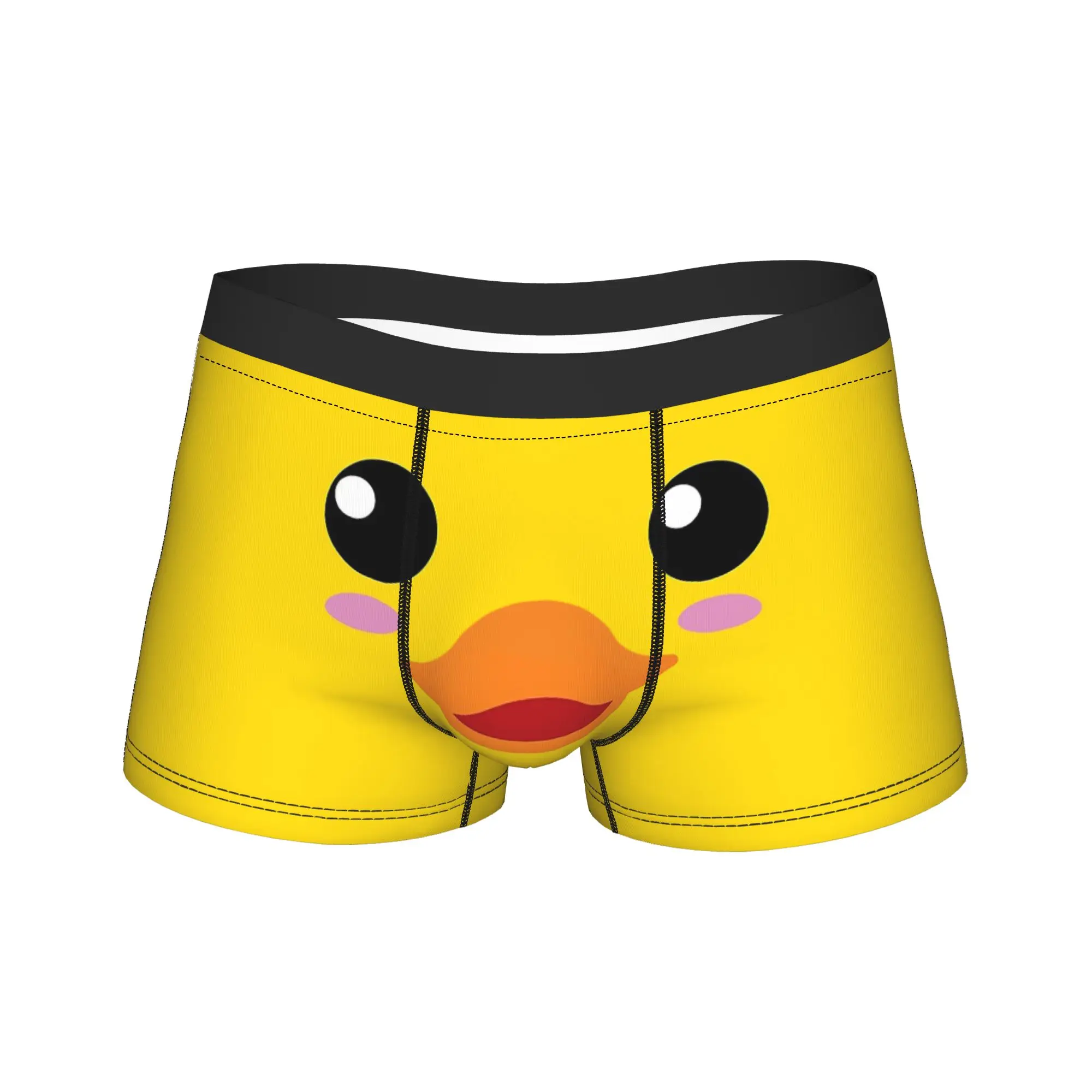 Ropa interior larga de pato para hombre, calzoncillos Boxer de Humor Animal, pantalones cortos, bragas, calzoncillos de poliéster para hombre de talla grande
