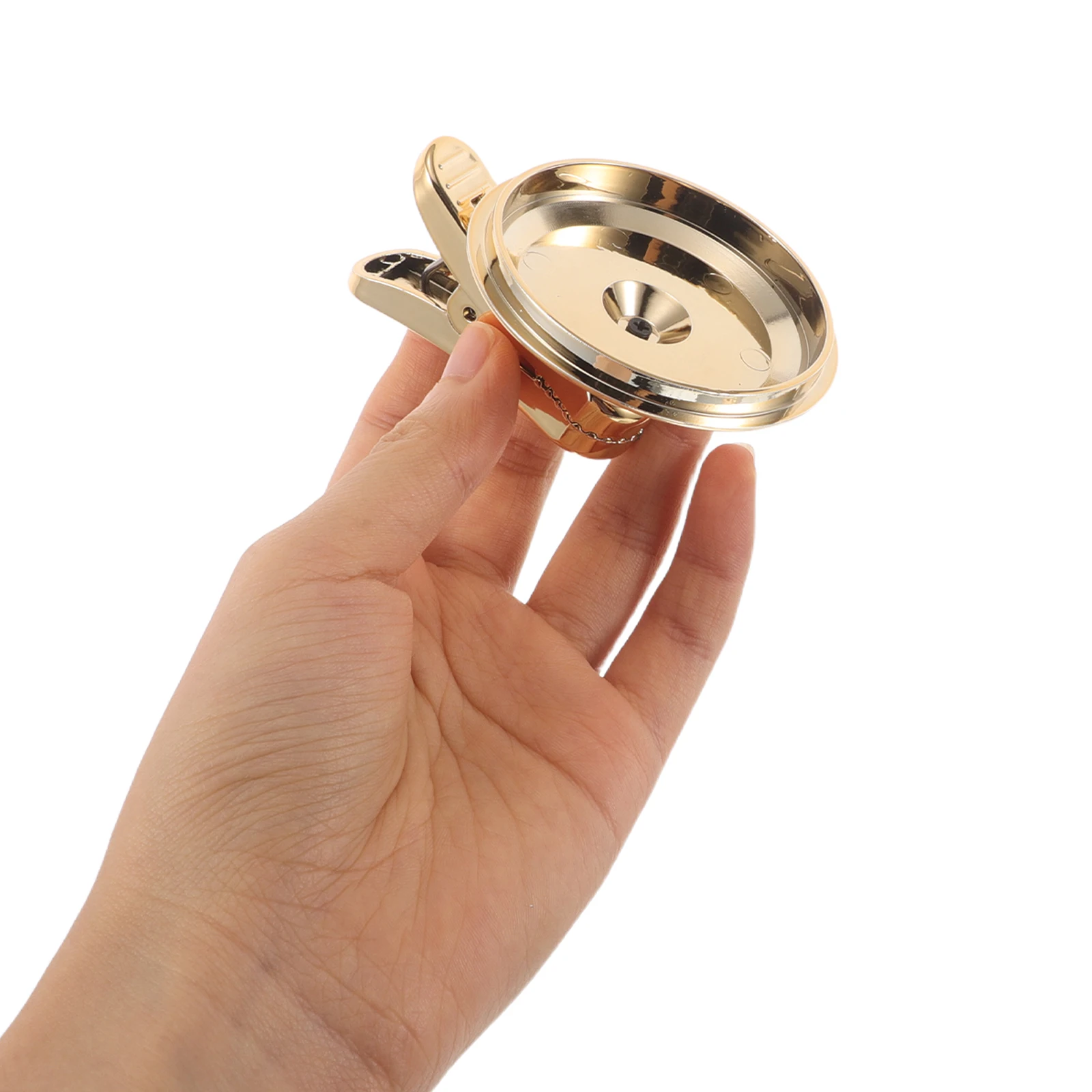 

2pcs Christmas Decoration Clips For Taper Candles Secure Hold Festive Party Table Centerpiece Decor Holiday Home