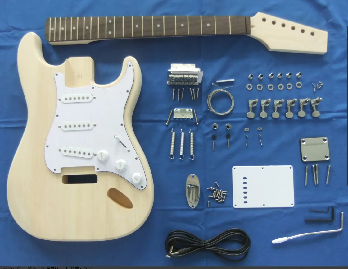 ST-01 Electric Guitar: Customize Your Sound with Semi-finished Style