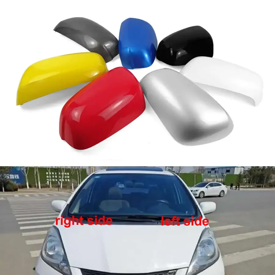 Per Honda Fit 2008 2009 2010 2011 2012 2013 accessori auto copertura specchietto retrovisore specchi alloggiamento Shell senza tipo di lampada