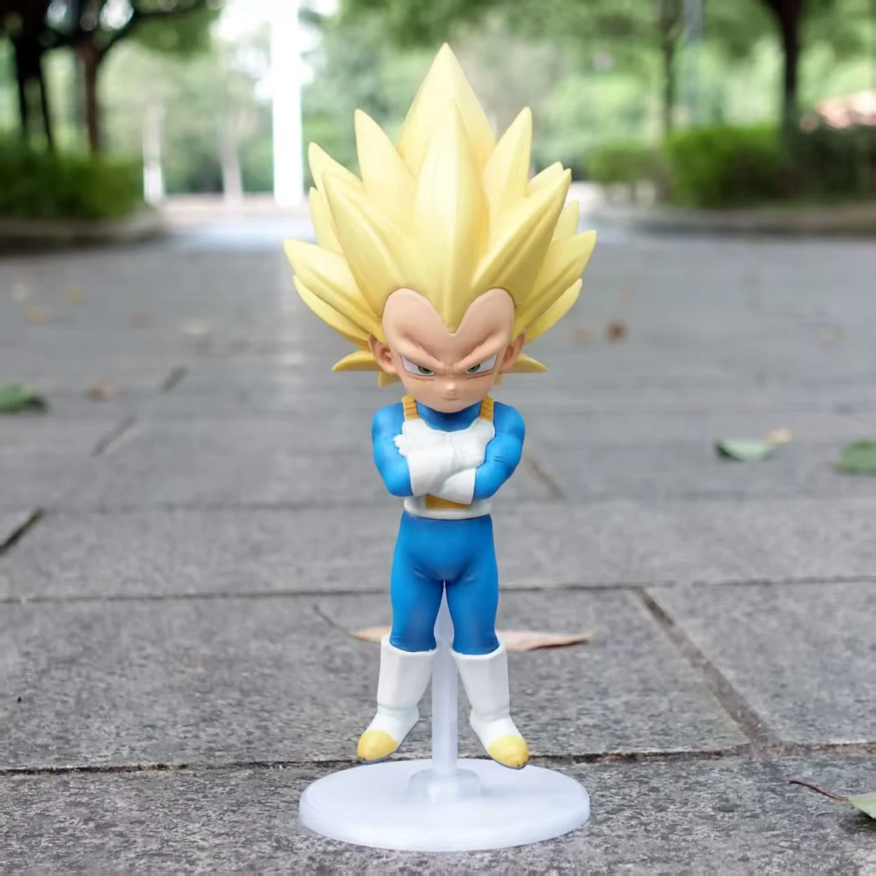 Figurka Vegeta Q Edition Big Devil Chaosan Dragon Ball Second Element Garage Kit Model Animacyjny Ozdoby Kolekcjonerskie Figurki Prezent