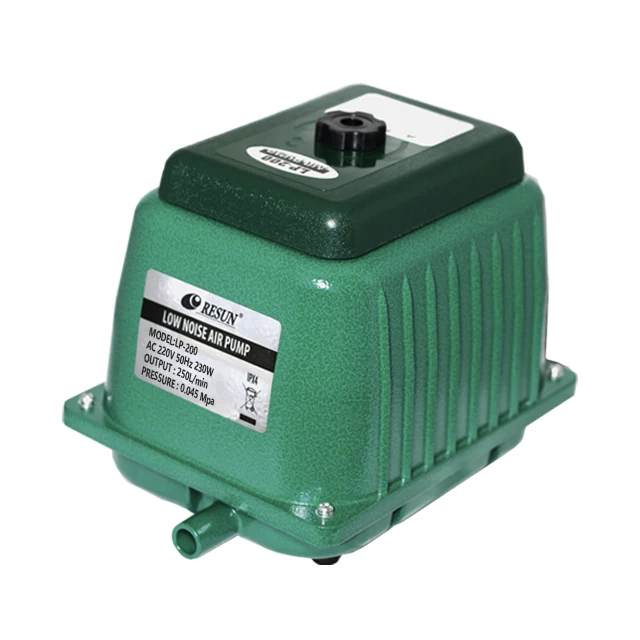 High quality low pressure 100/200 super energy metal oxygen pump for fish ponds and aquariums Low noise - aquariums