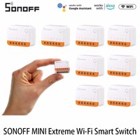 SONOFF Mini R4 Smart Zigbee/Wifi Switch Two-Way Control Smart Home Works With Alexa Google Home Yandex Alice Smartthi
