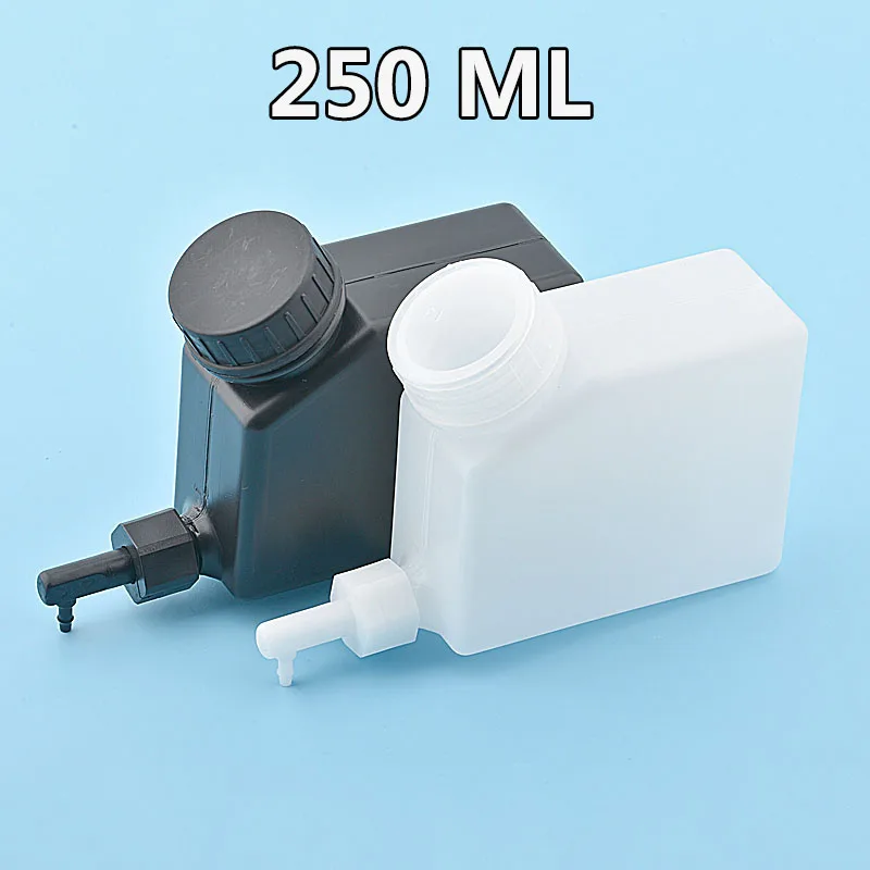 1PC 250ml Single Double Ink Outlet Doubel Empty Tank Eco Solvent Ink for Mimaki Roland UV Printer Ink Tank