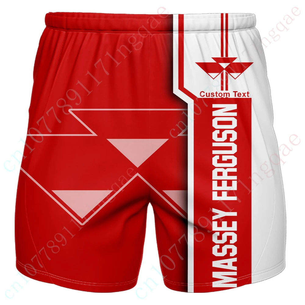 Massey Ferguson Shorts For Men's Clothing Big Size Running Pants Hip Hop Men's Women Shorts Casual Shorts Summer Male Shorts