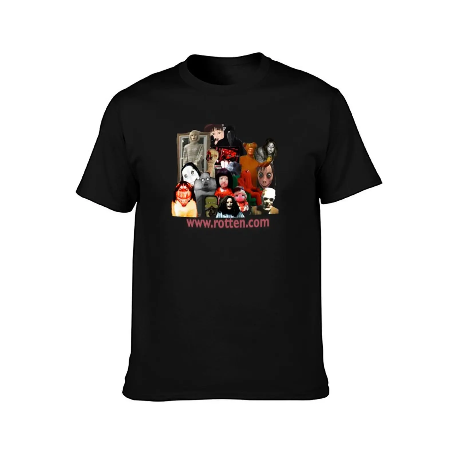rotten.com shirt T-Shirt Soft Cotton Print T-Shirt
