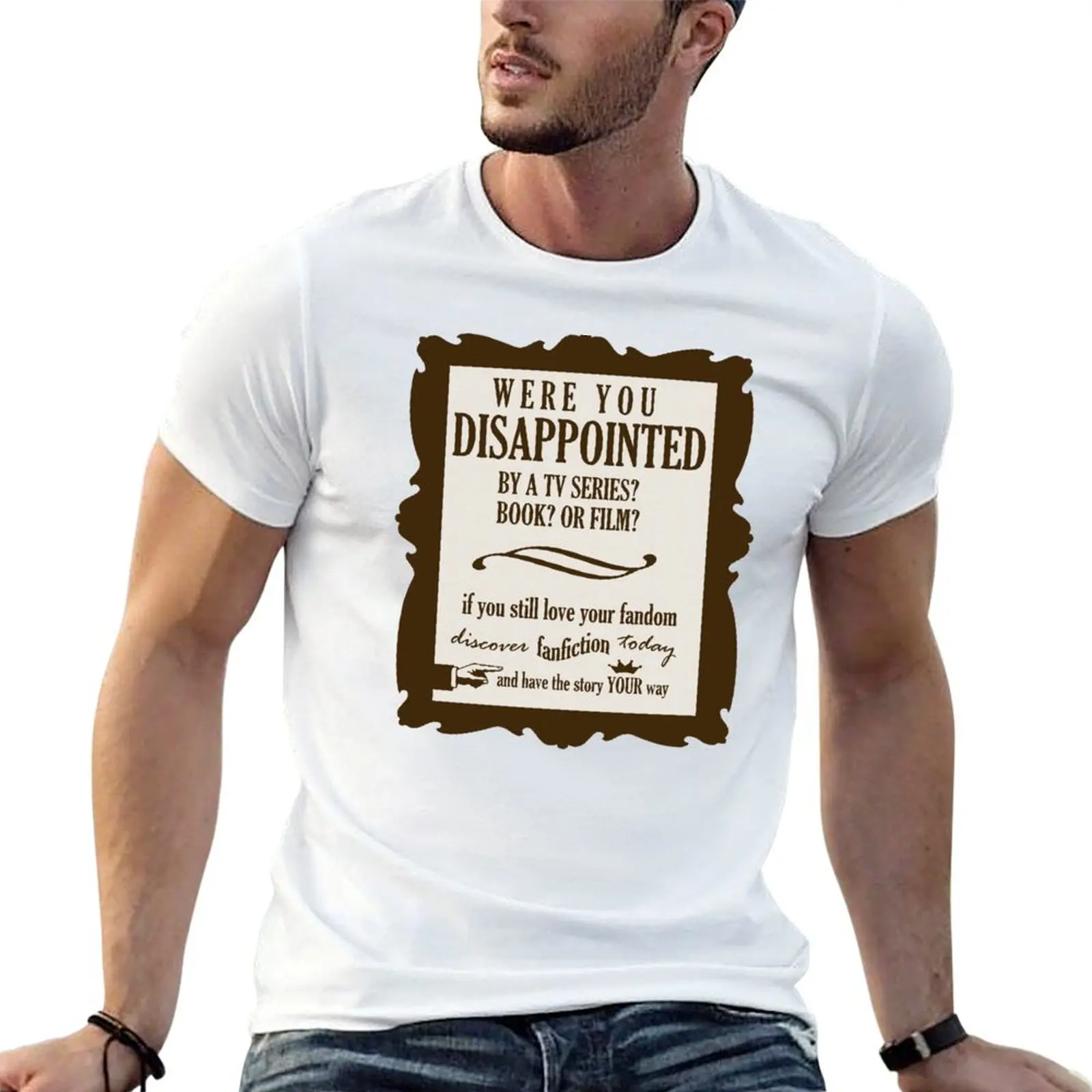 Discover Fanfiction Today T-Shirt Basic Lightweight Short Sleeve Tee