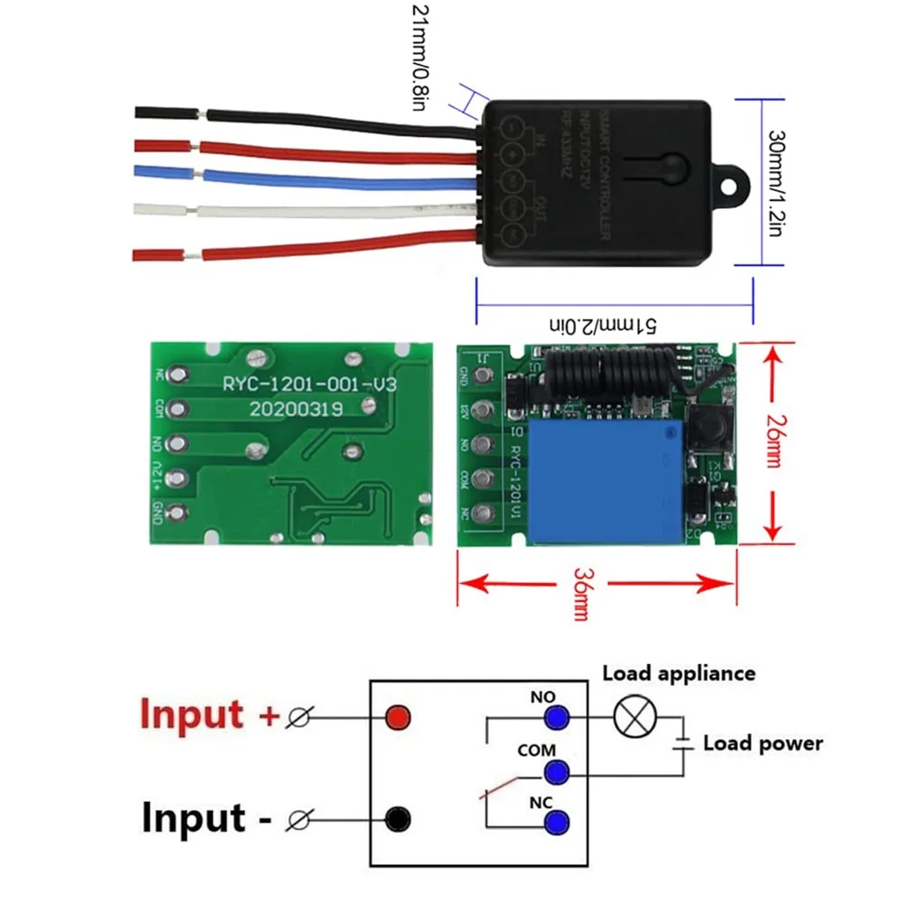 Advanced Compact Design Reliable Wireless Motor Control Solution Supporting Up To a Maximum of 20 Amps Current Rating