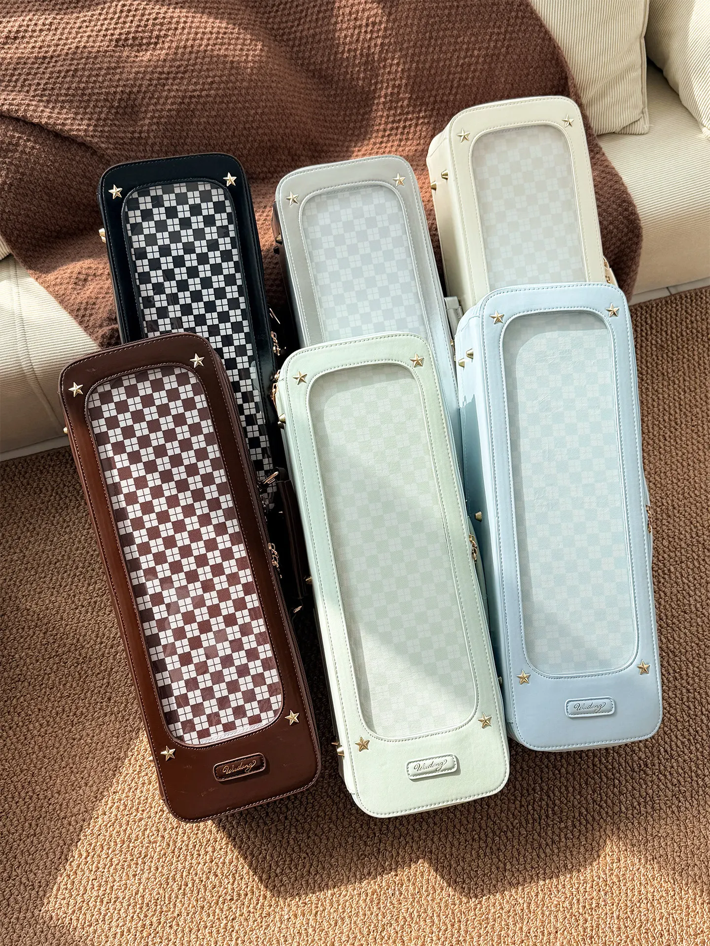 Original Daily Versatile Messenger Bag Transparent Ita Bag Female Women Handbags Purses