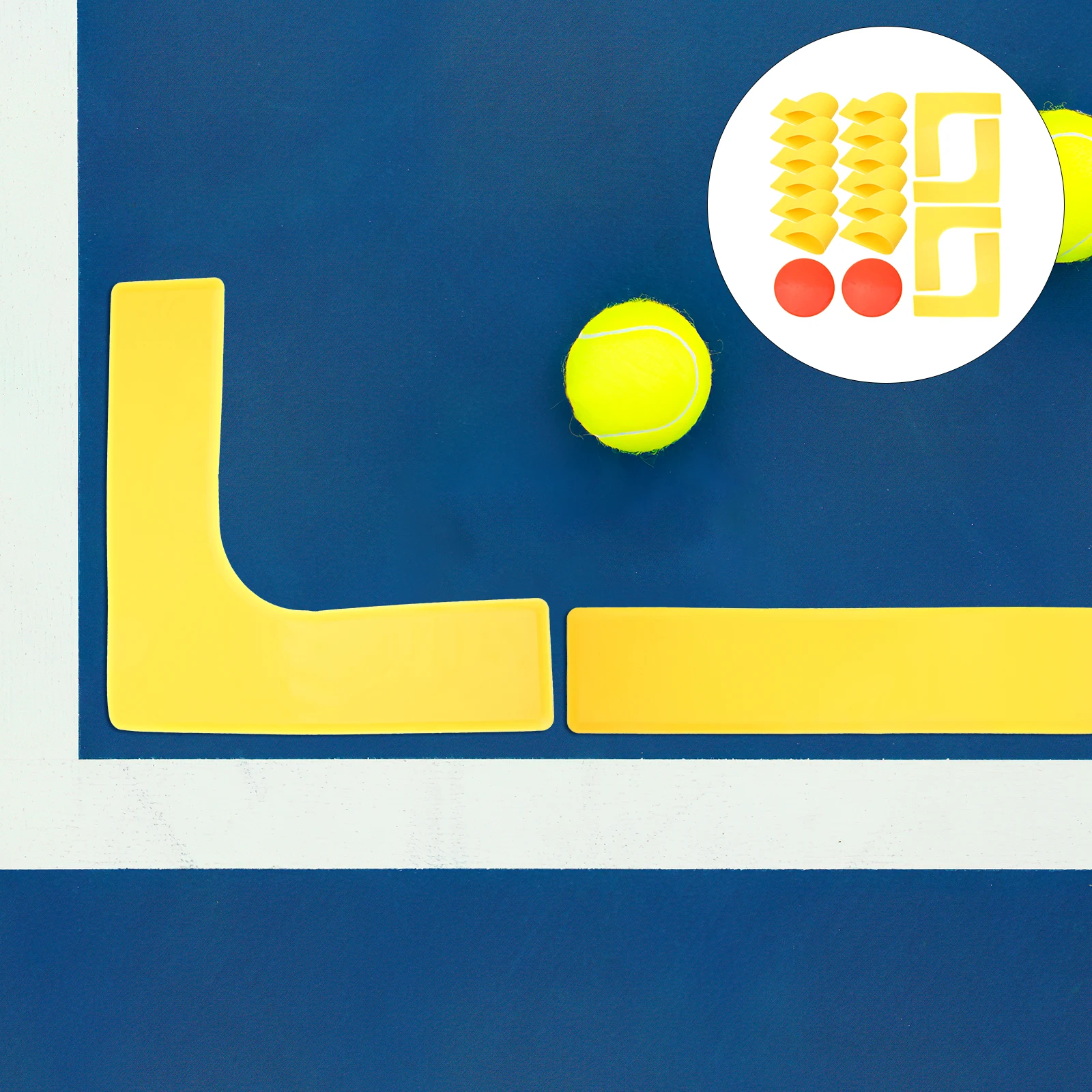 

1Set Durable Sports Court Carpet Markers Football Training Signs Non-Slip Round Floor Spot Markers Tennis Soccer Agility