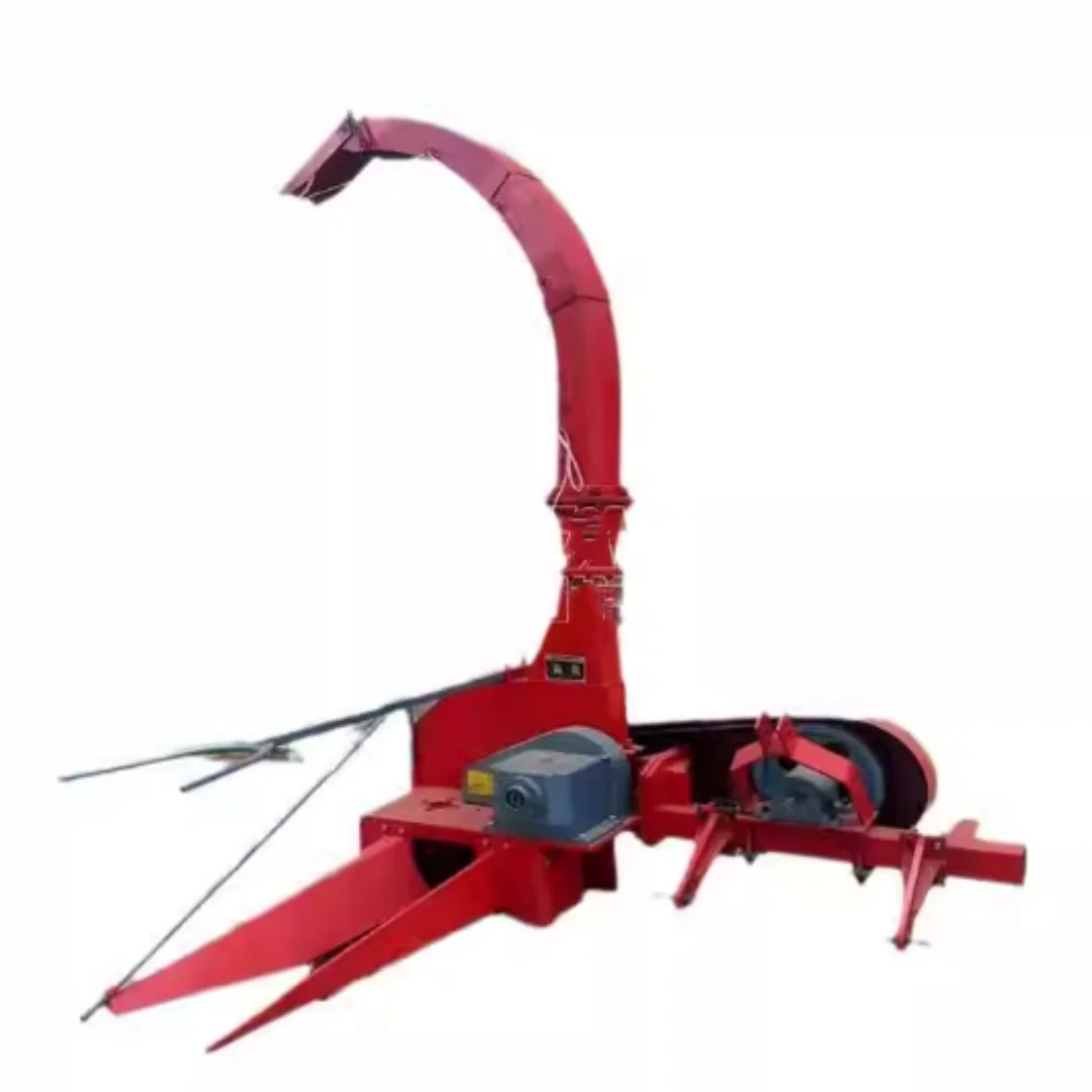 Harvesting and crushing integrated machine PTO crusher Front drive Green corn straw crusher
