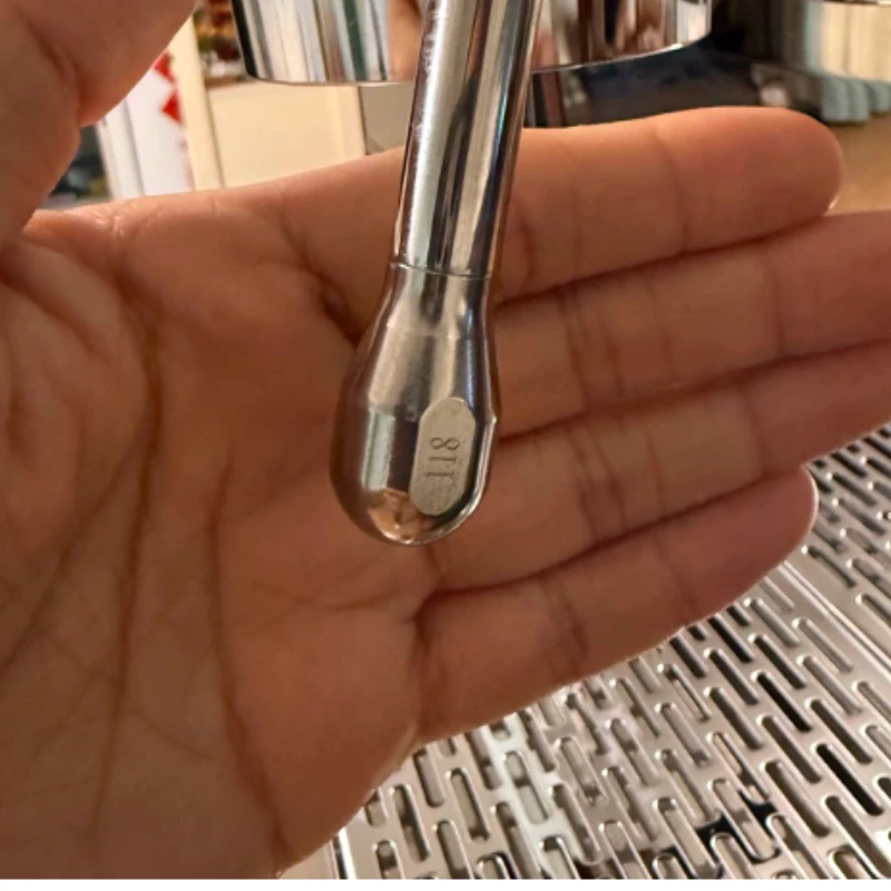 

Pure Titanium Swirl Nozzle/304 Swirl Steam Nozzle, Suitable for Multi-brand Coffee Machines