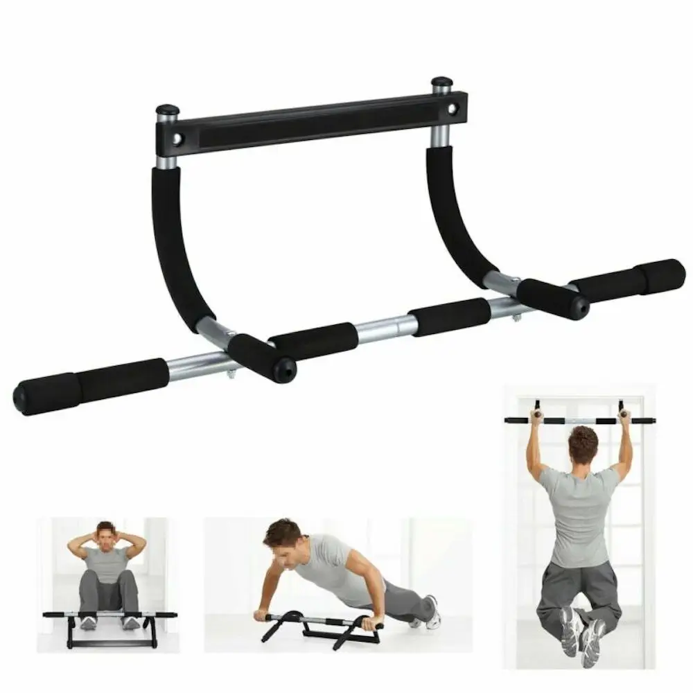 Indoor Fitness Door Frame Pull Up Bar Wall Bar Adjustable Arm Training Horizontal Bars Home Sport Workout Fitness Equipment