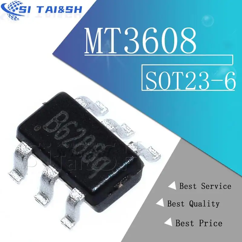 

Si Tai&SH 10 шт. MT3608 SOT23 FM3608 3608 SOT23-6 Система данных