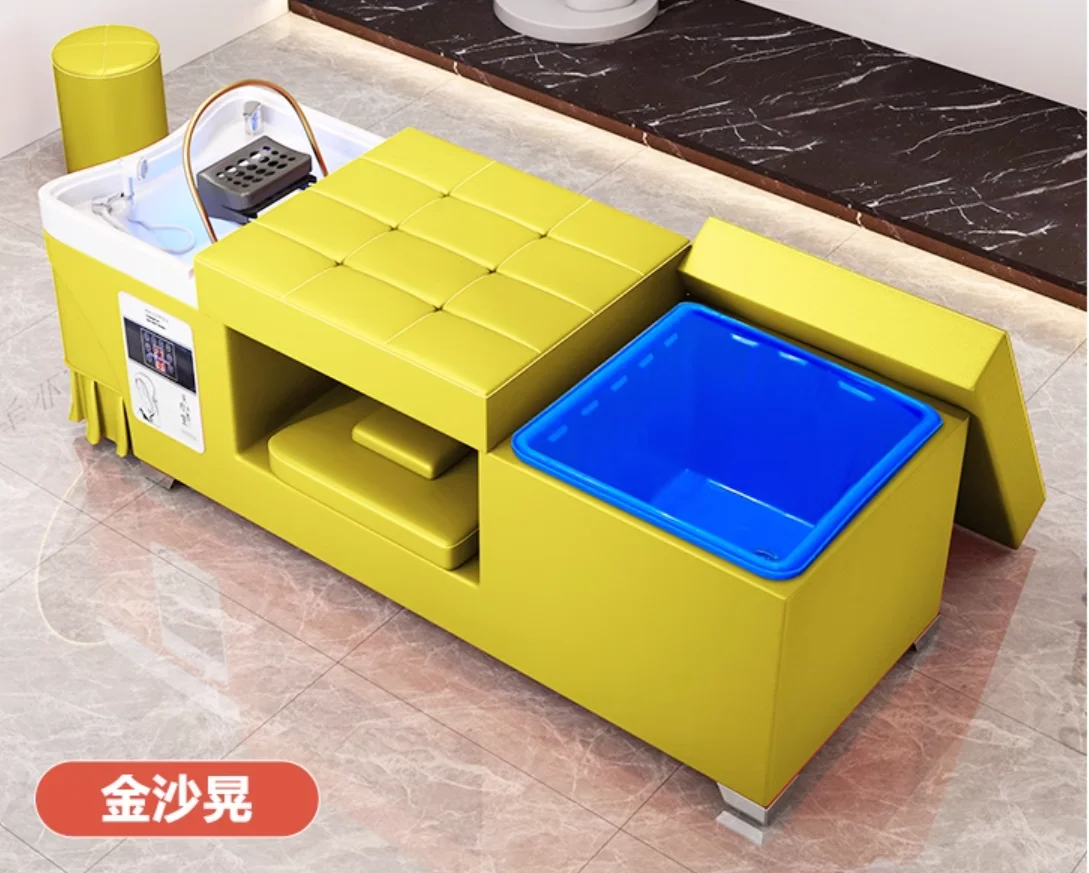 Water storage type, no need to connect water supply and drainage, head therapy, hair washing bed, hair salon, beauty salon, spec