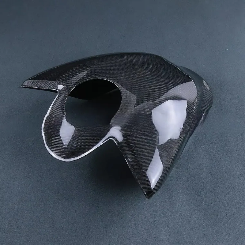 Carbon Fiber Water Tank Side Panel Protective Cover Motorcycle Modification Accessories