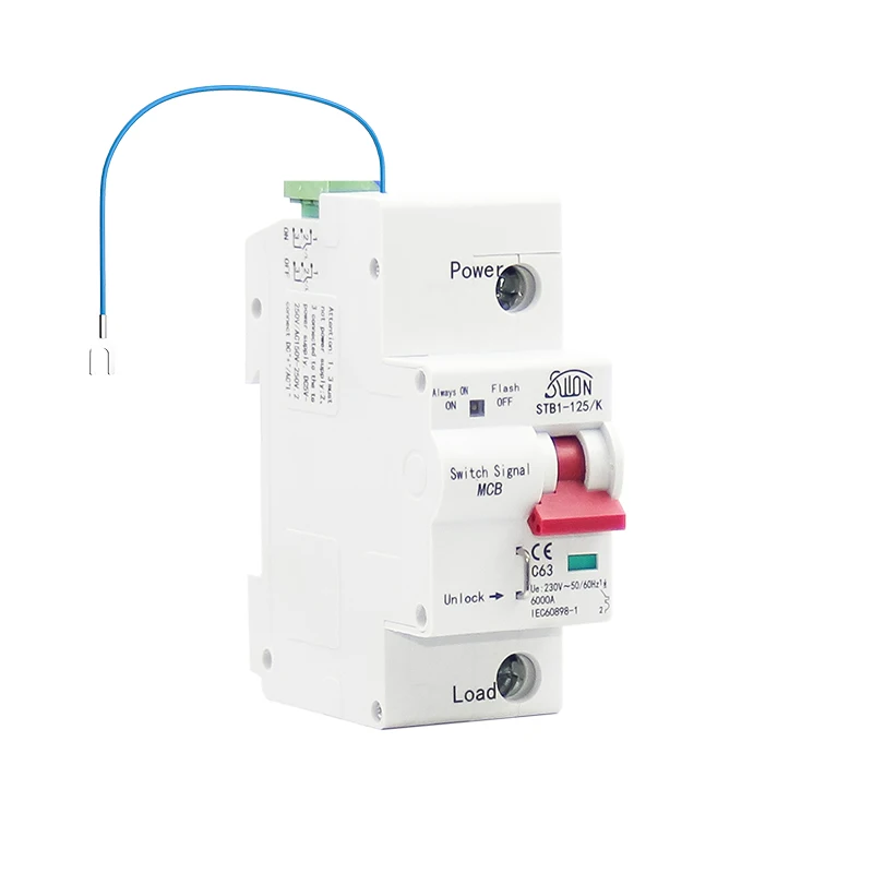 Passive control and 220V active control of switch quantity for wire controlled circuit breakers