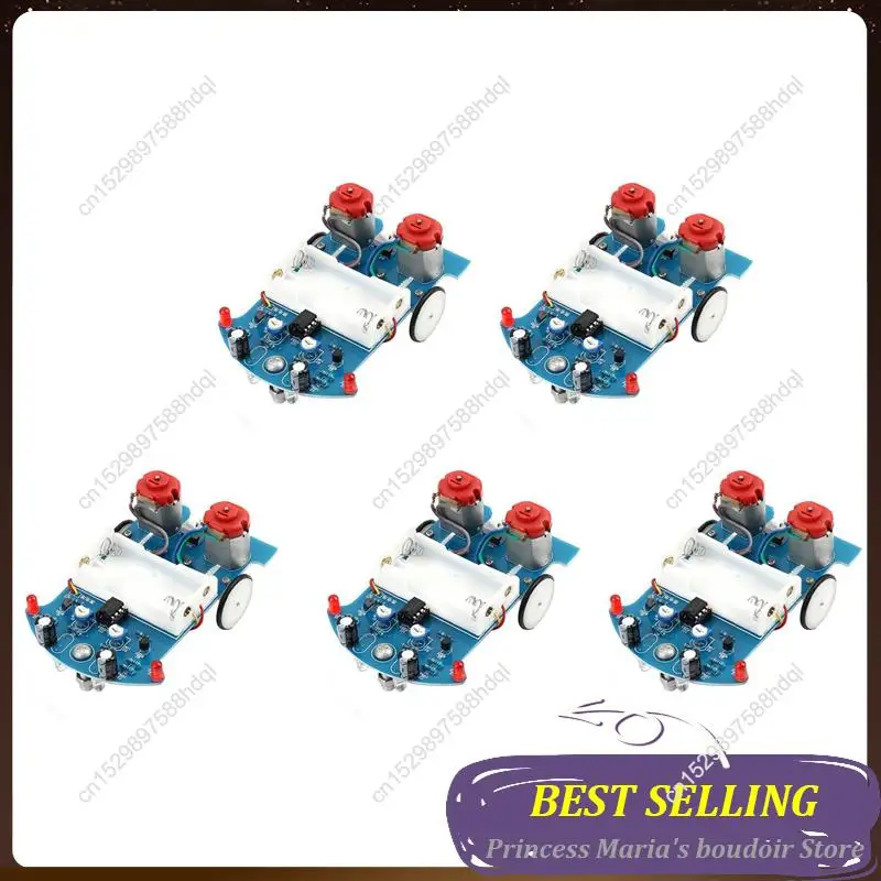 

AB30-5X Практика пайки, обучающий комплект электроники, комплекты для проектов умного автомобиля, трек, следующий на Rcar, комплект «сделай сам», электронный комплект «сделай сам»