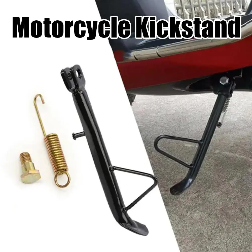 Universal Motorbike Adjustable Kickstand Side Stand Parking Foot Support Tripod Holder For Scooter Electric Dit Pit Bike I0r2