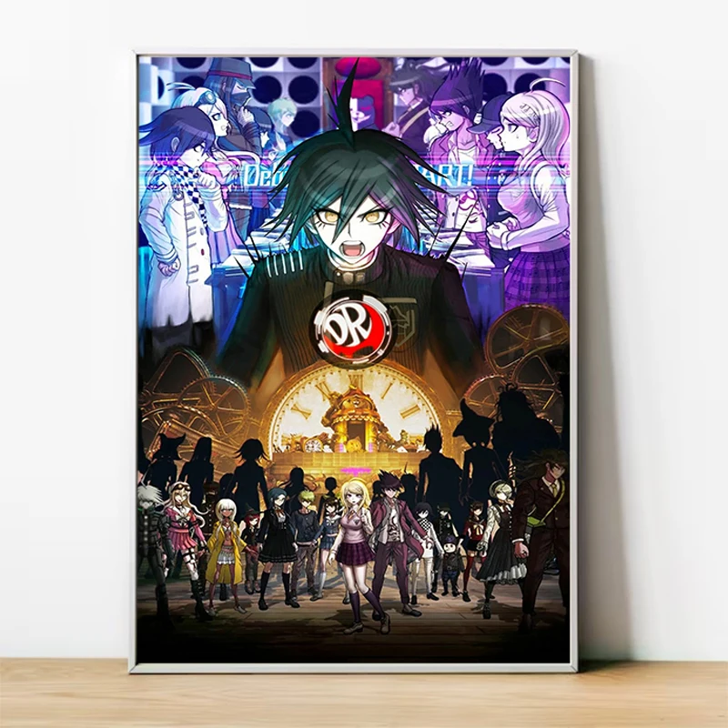 Danganronpa Anime Poster Decoration Pictures Room Wall Decororation Art Home Decor Print Decorative Paintings Painting on Canvas