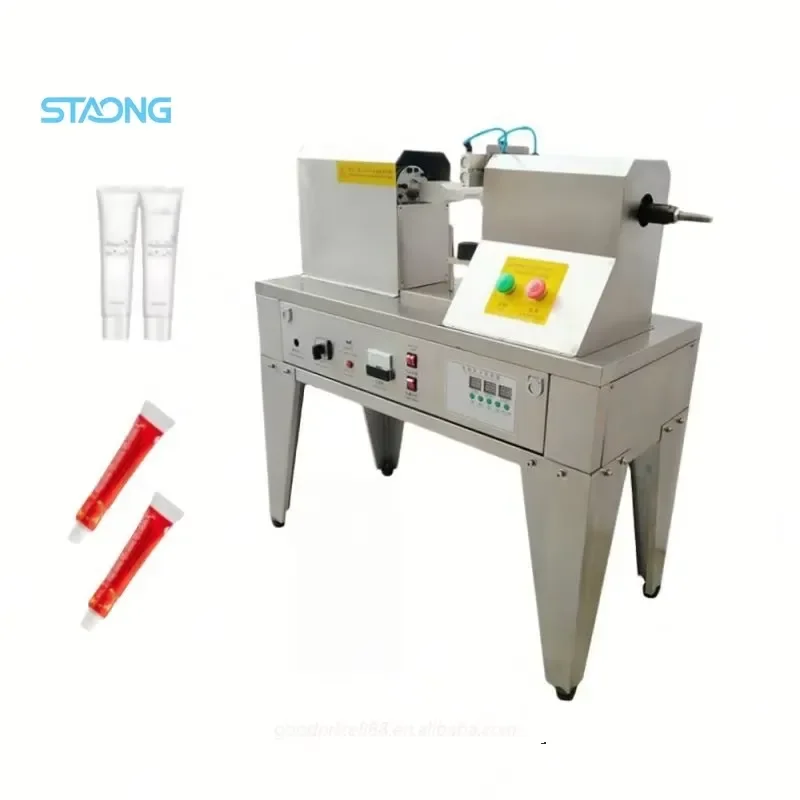 HOT *2026* Semi Automatic Date Coding Plastic Tube Packaging Machine for Cosmetics for Hand Cream and Toothpaste Sealing