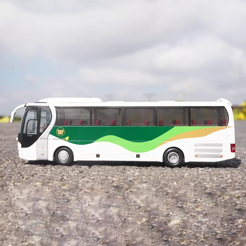 Diecast schaal 1:42 MAN R41 bus legering automodel eindproduct simulatie speelgoedcollectie geschenk statische weergave