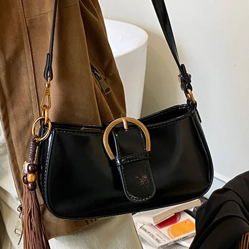 

2025 A/W Vintage Shoulder Bag for Women, Genuine Leather Multi-way Crossbody Purse, Retro Chic Tote for Work & Daily Commute