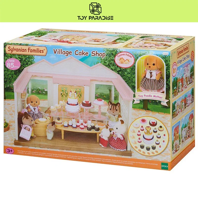 

Sylvanian Families Scenario Set Anime Figure Cabin Gift Set Cute Doll Favorite Of Girls Collectible Model Christmas Gift For Kid