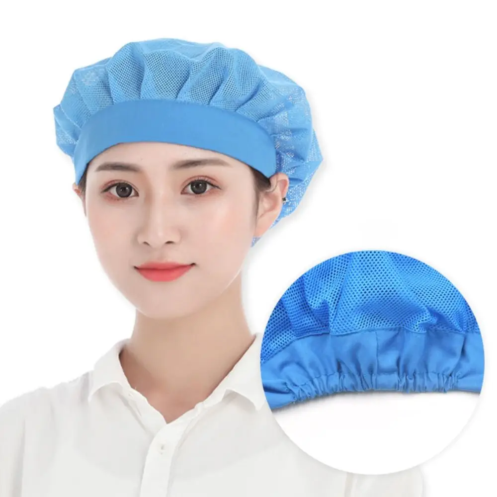 Chic Food Service Chef Cap Bundled Hair Hair Nets Cook Hat Work Headband Cooking Hygienic Cap Canteen