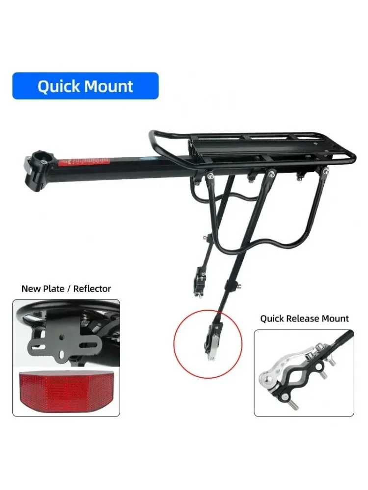 AliExpress NONE Bicycle Luggage Rack Bike Bag Bracket Suitable 20-29 Inch Mountain Bike and 4.0 inch fat bike