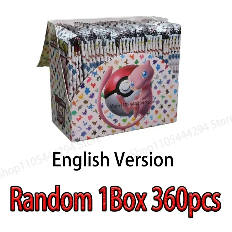 Pokemon 360Pcs TCG Scarlet & Violet 151 Booster Bundle English Edition Trading Cards Anime Collection Card Toy Gift Pokemon